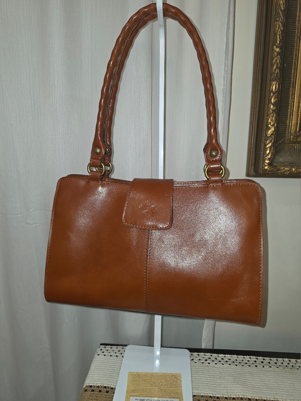 Patricia Nash Rienzo Leather Satchel - Picture 16 of 16